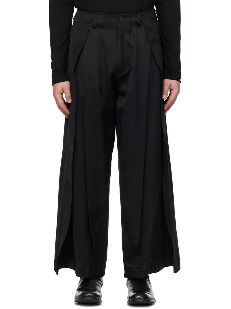 Black Ana-Kama Trousers 1