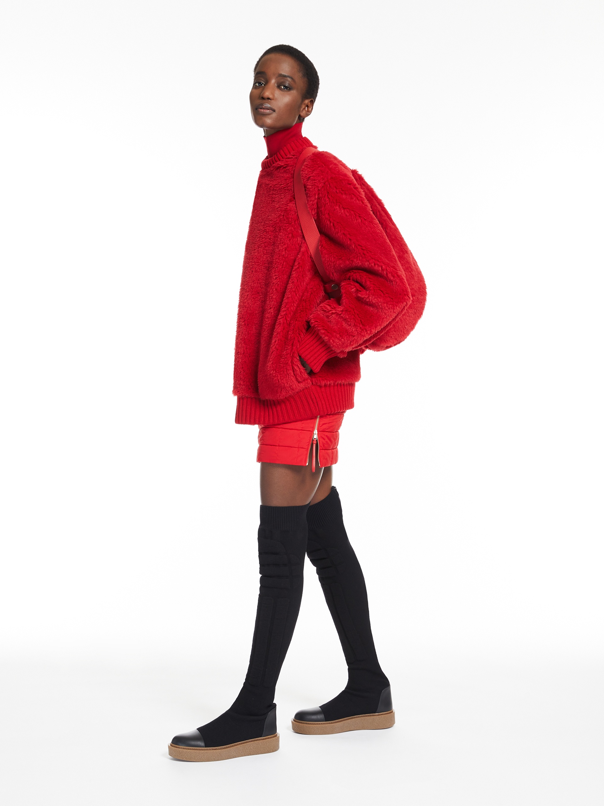 KIM Quilted nylon skirt - 2