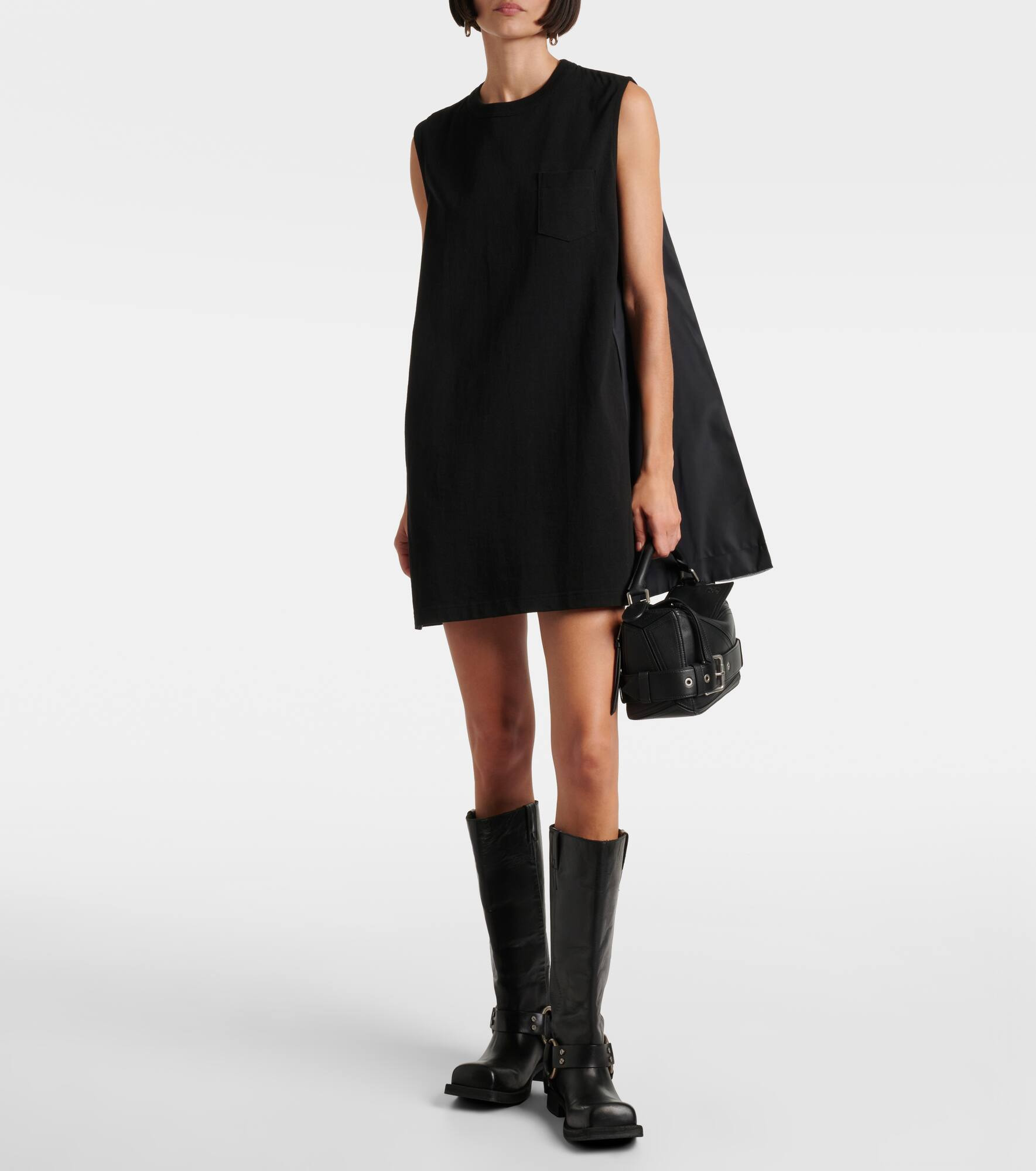 Paneled minidress - 2