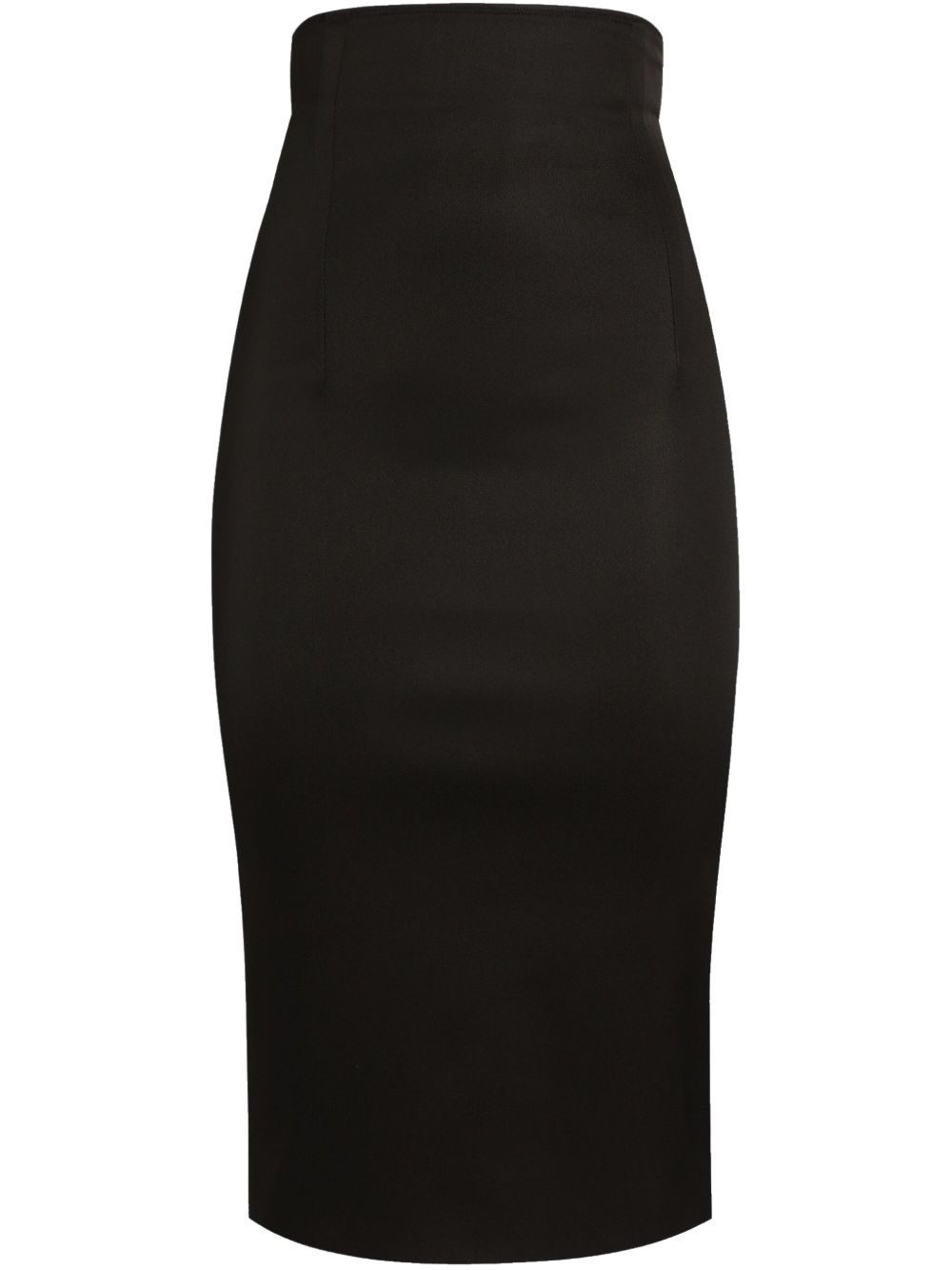 high-waist midi skirt - 1