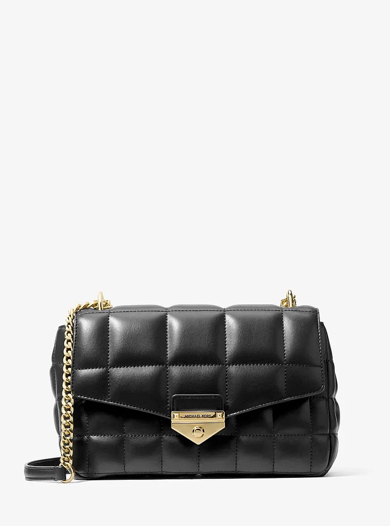 Soho Large Quilted Shoulder Bag - 1