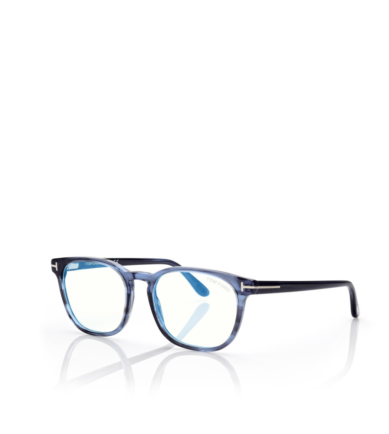 BLUE BLOCK ROUND OPTICALS 5