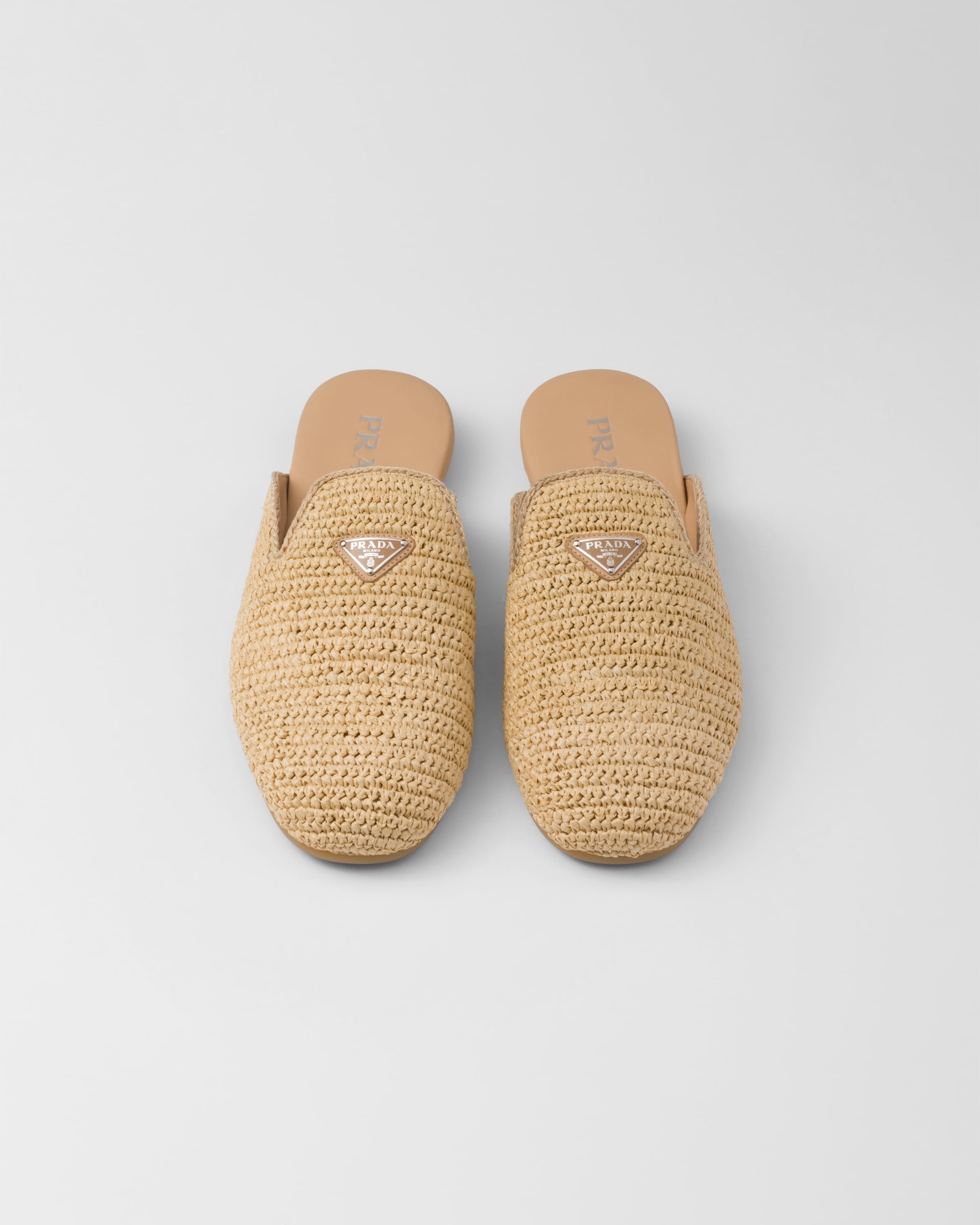 Woven fabric mules - 3