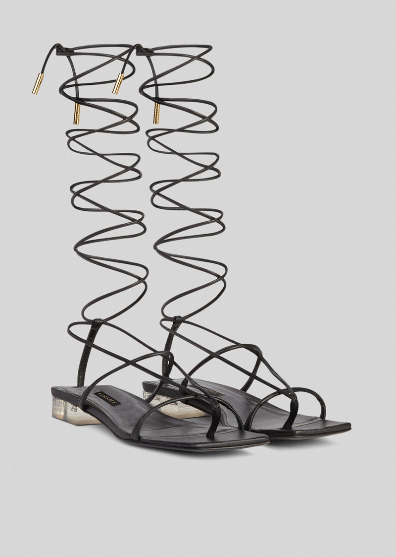 Antheia Lace-Up Flat Sandals 3