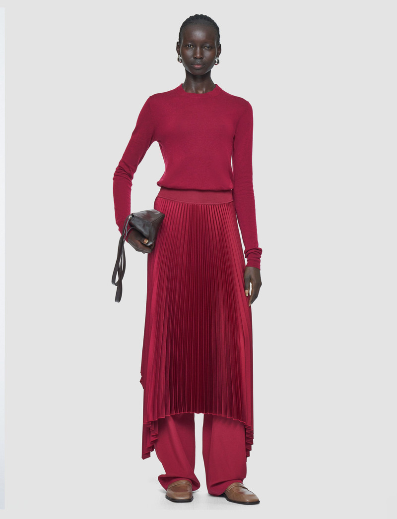 JOSEPH Cashair Round Neck Jumper outlook