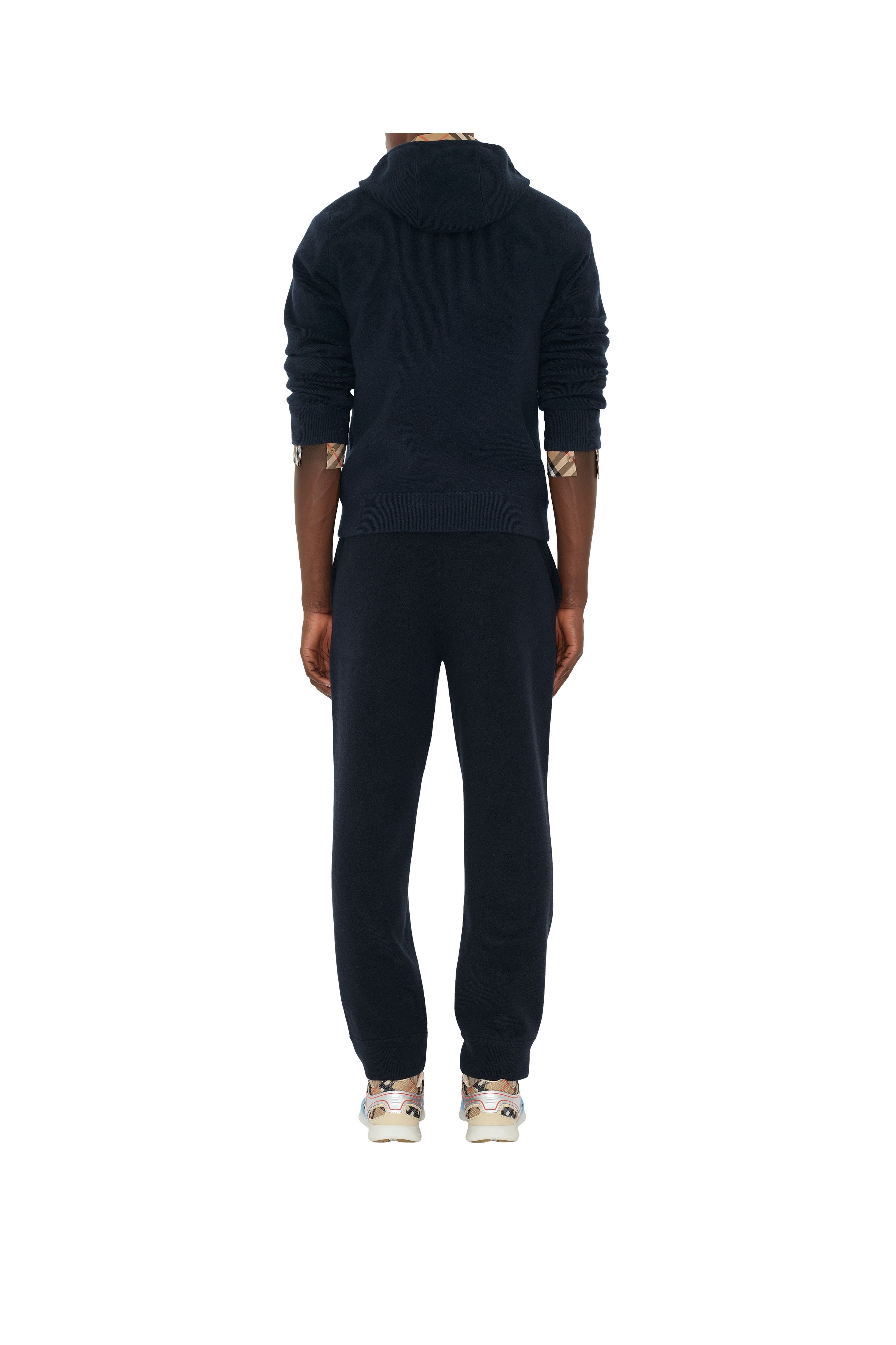 burberry Cashmere Blend Zip Hoodie in Navy at Nordstrom - 4