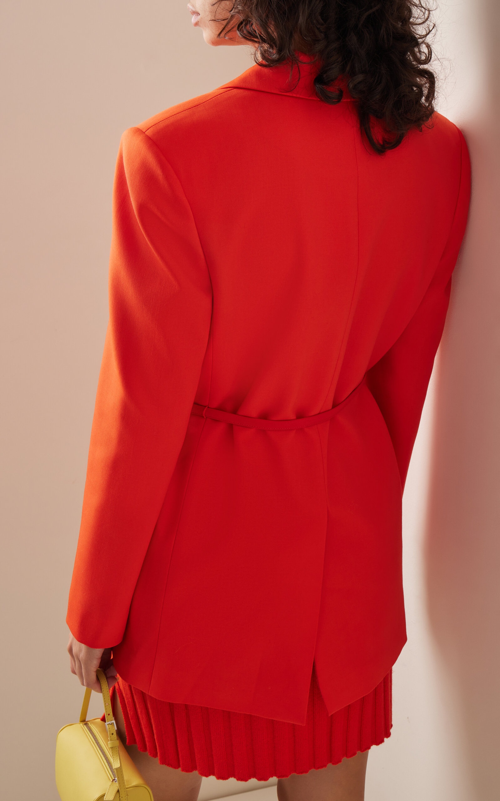 Arbor Stretch Wool Blazer red - 4