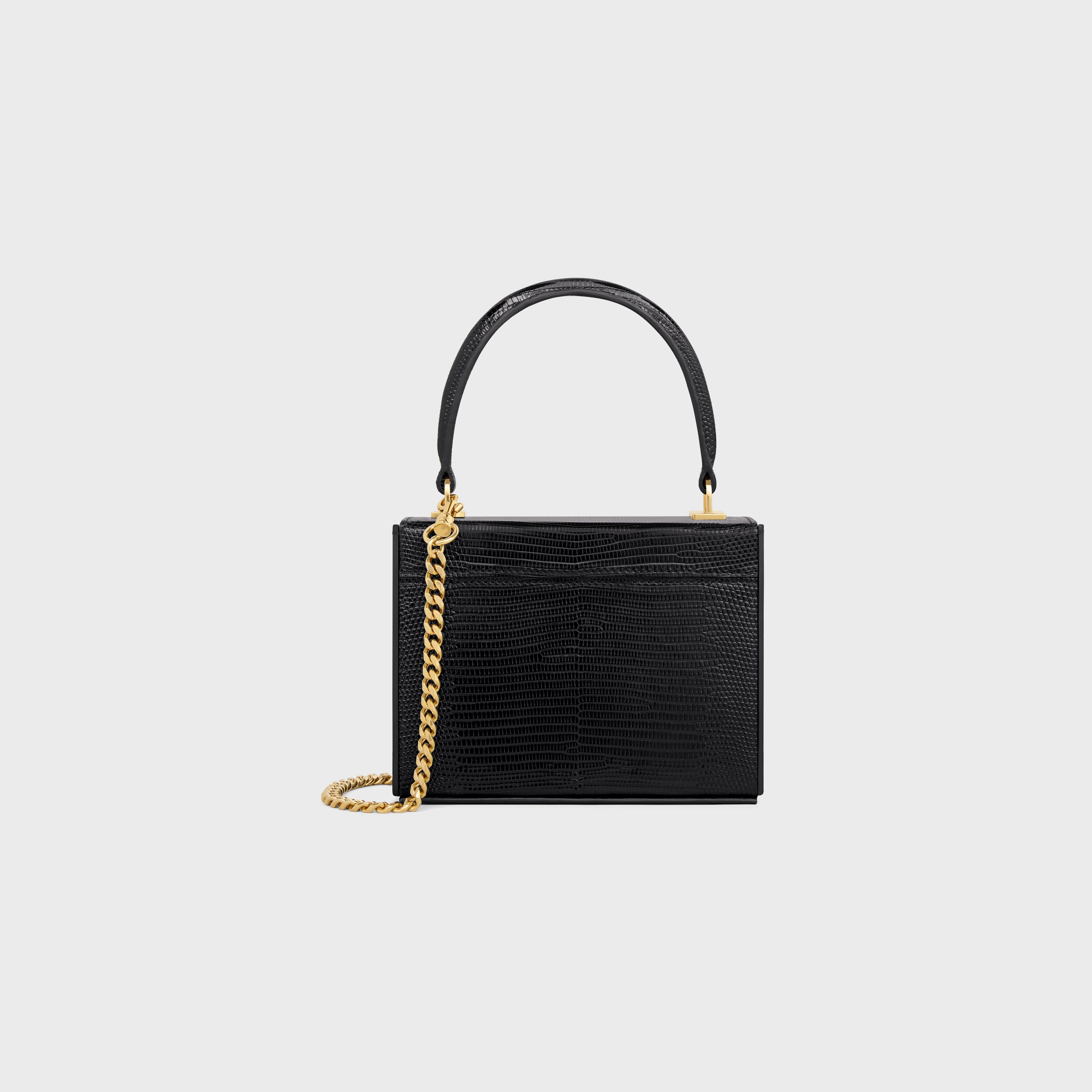 SMALL BOX BLANDINE in Lizard - 3