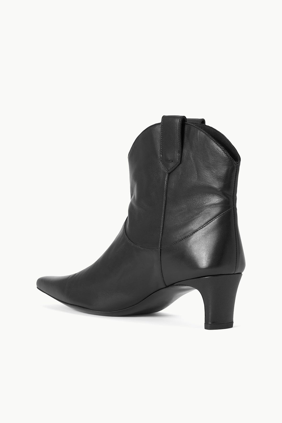 STAUD WESTERN WALLY ANKLE BOOT BLACK - 4