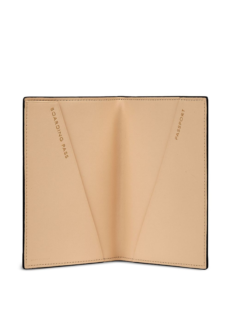 Panama leopard-print passport cover 3