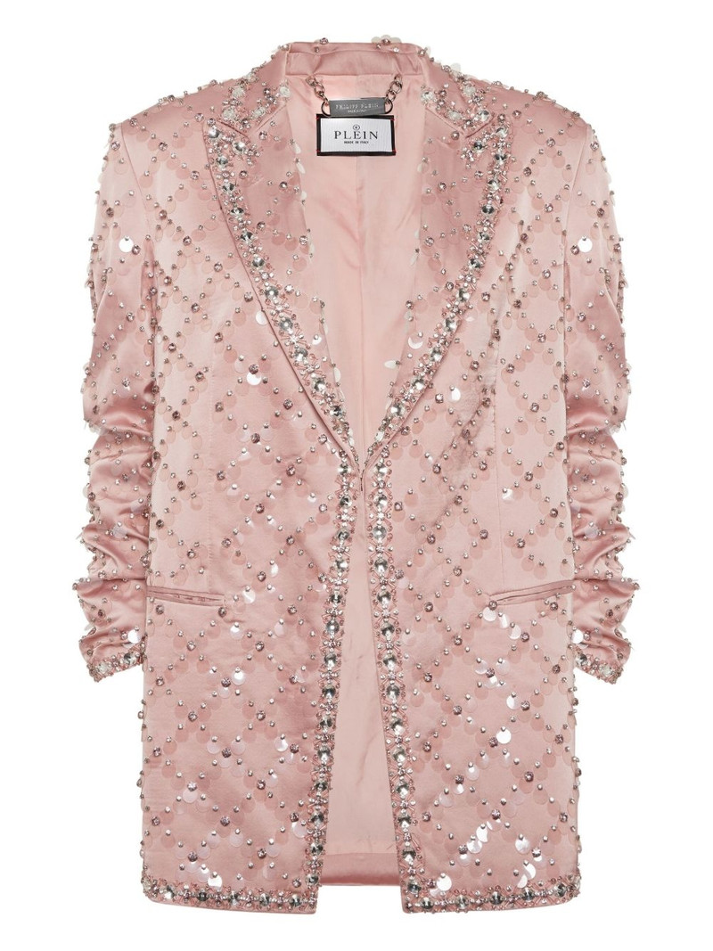 sequin-embellished blazer 1