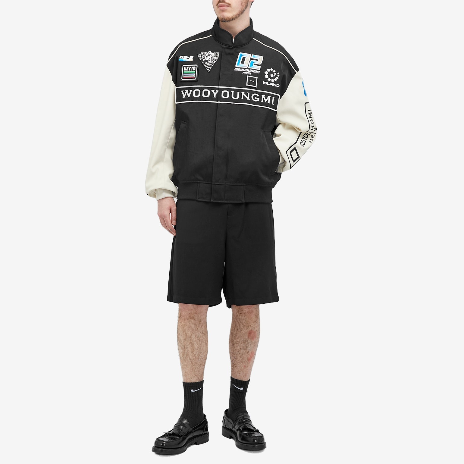Wooyoungmi Logo Varsity Jacket - 4