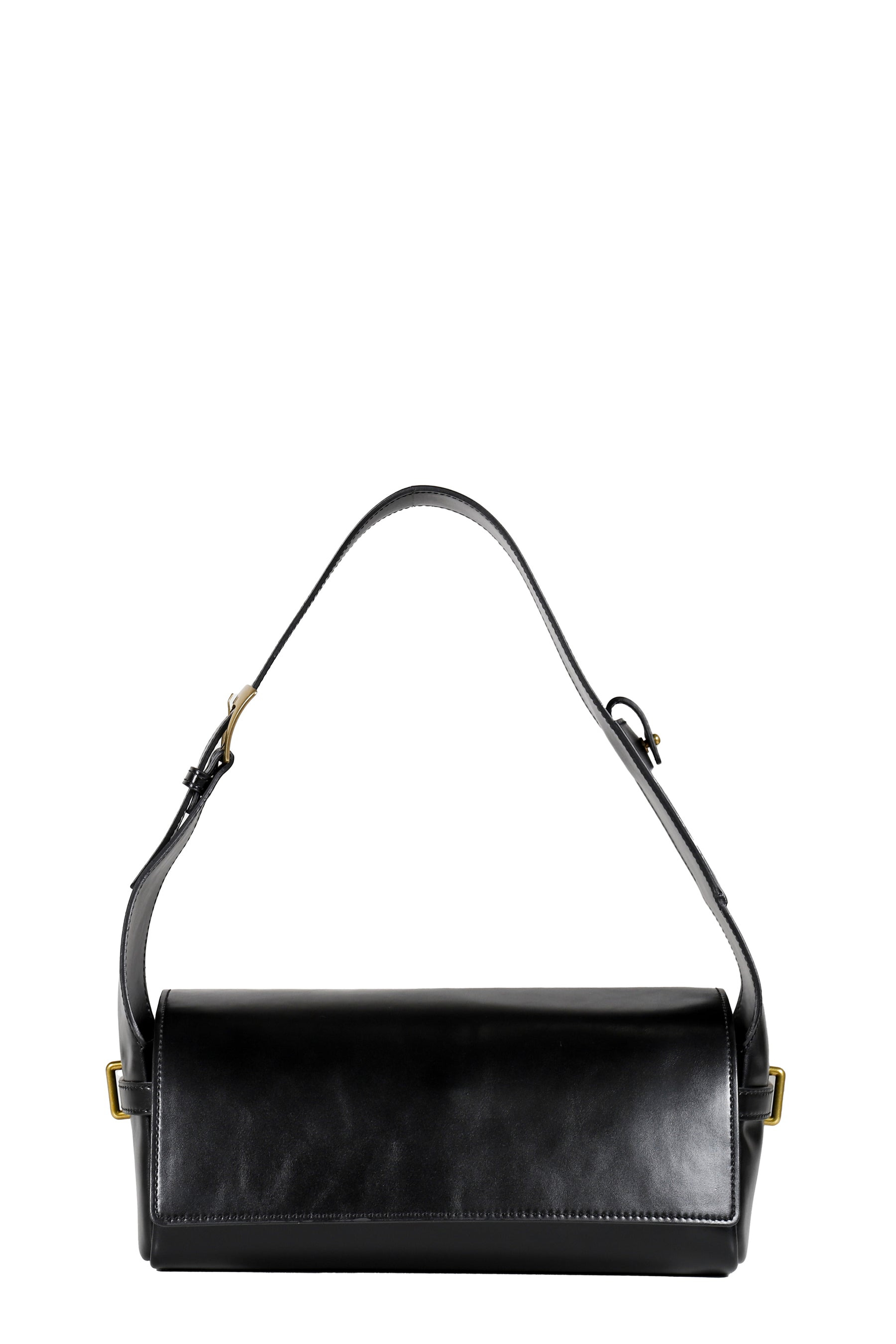 SUEDE BELTING DUFFLE BAG / BLK - 3