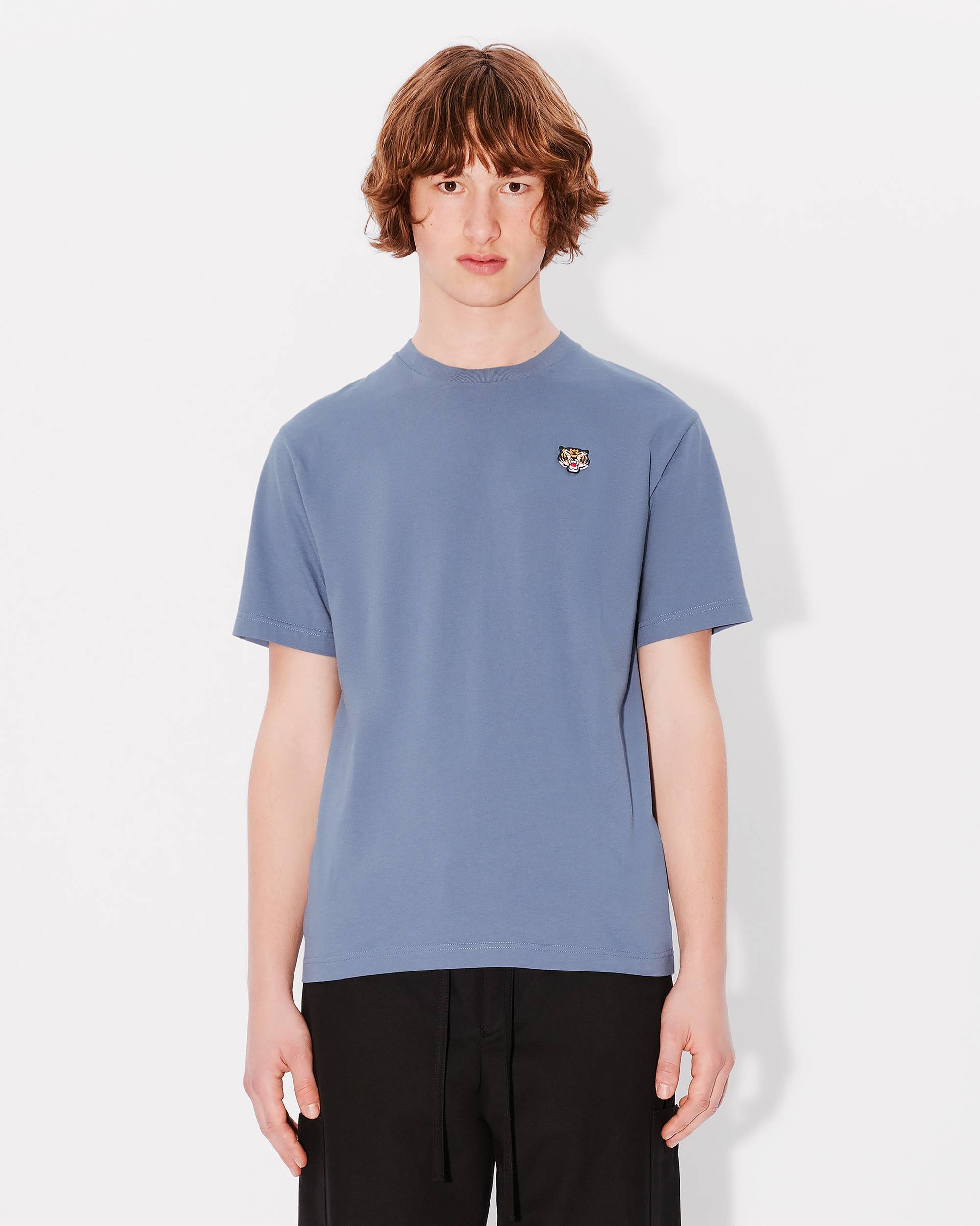 'Lucky Tiger' embroidered classic T-shirt - 3