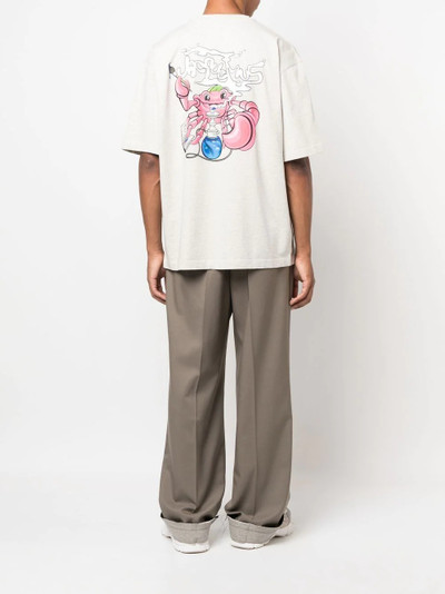 JACQUEMUS graphic-print short-sleeve T-shirt outlook