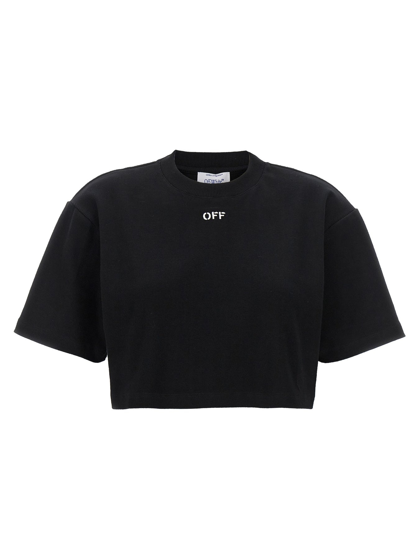 Off Stamp T-Shirt Black - 1
