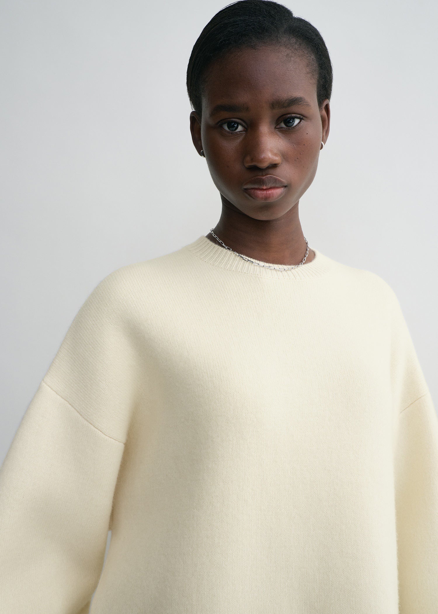 Double-knit pullover snow - 5