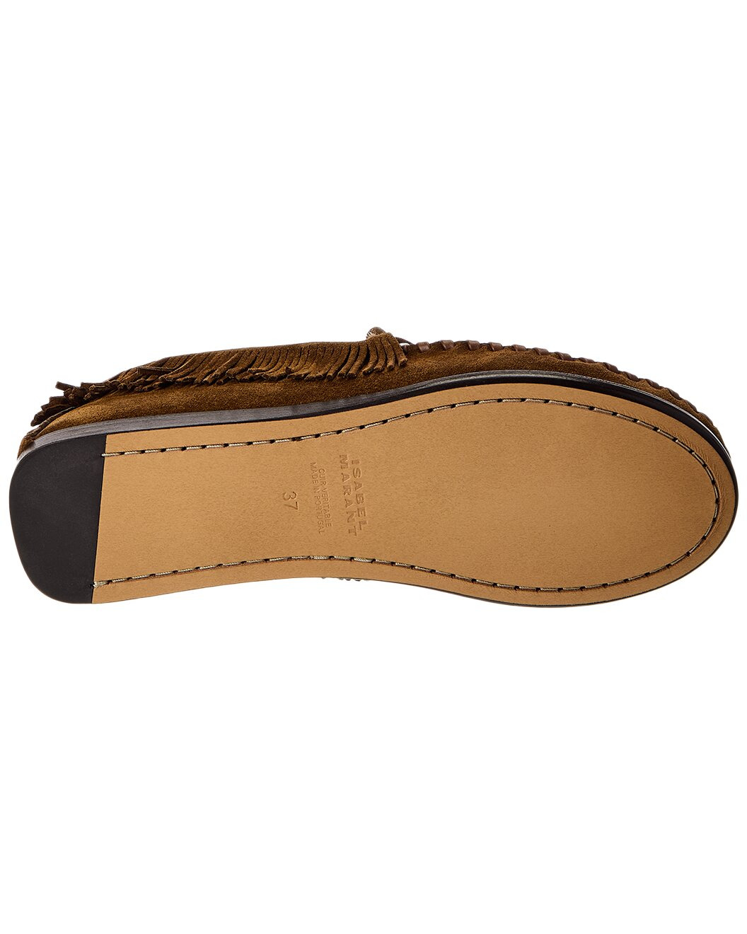Isabel Marant Suede & Leather Moccasin - 4