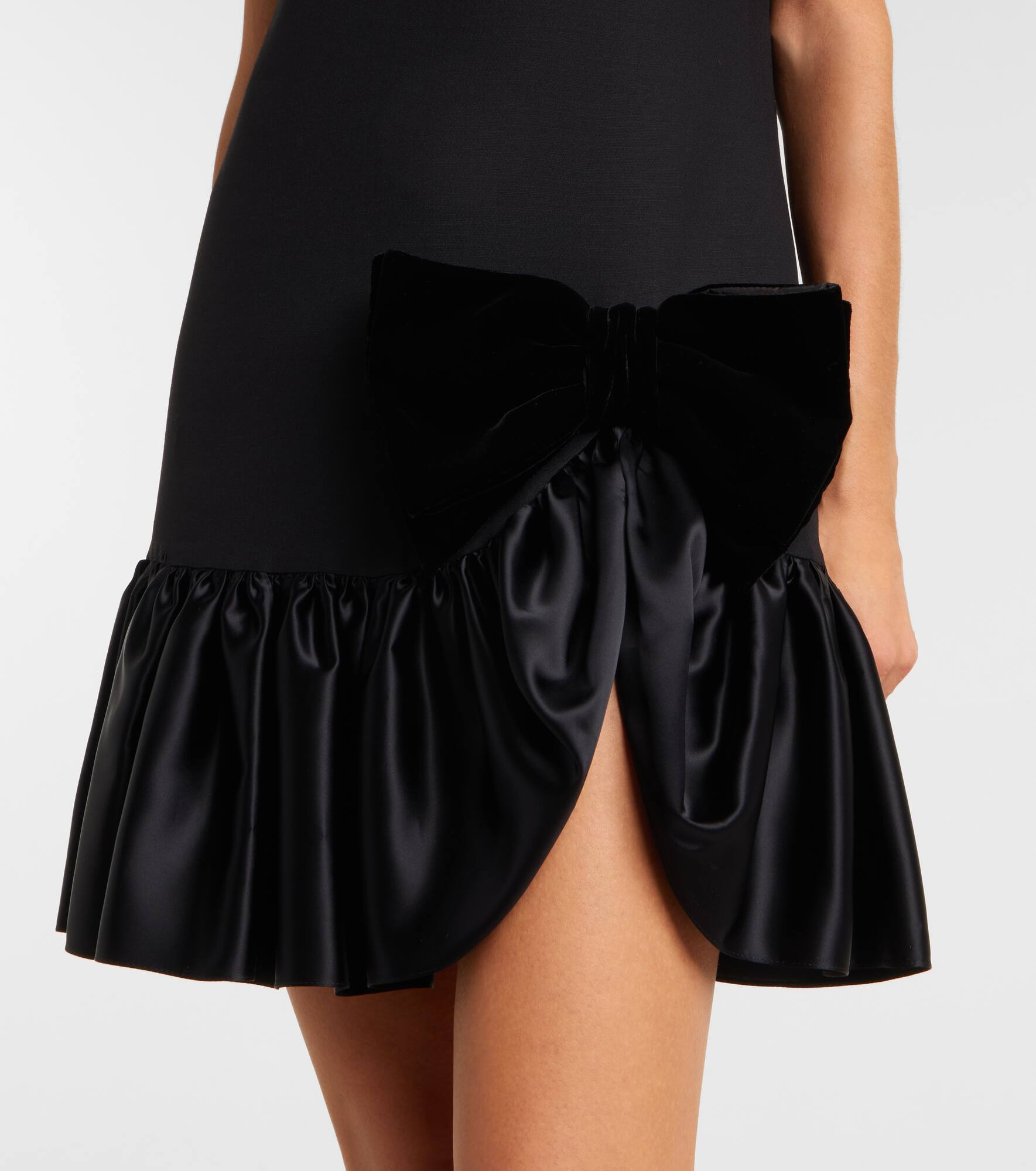 Crepe Couture ruffled minidress - 5