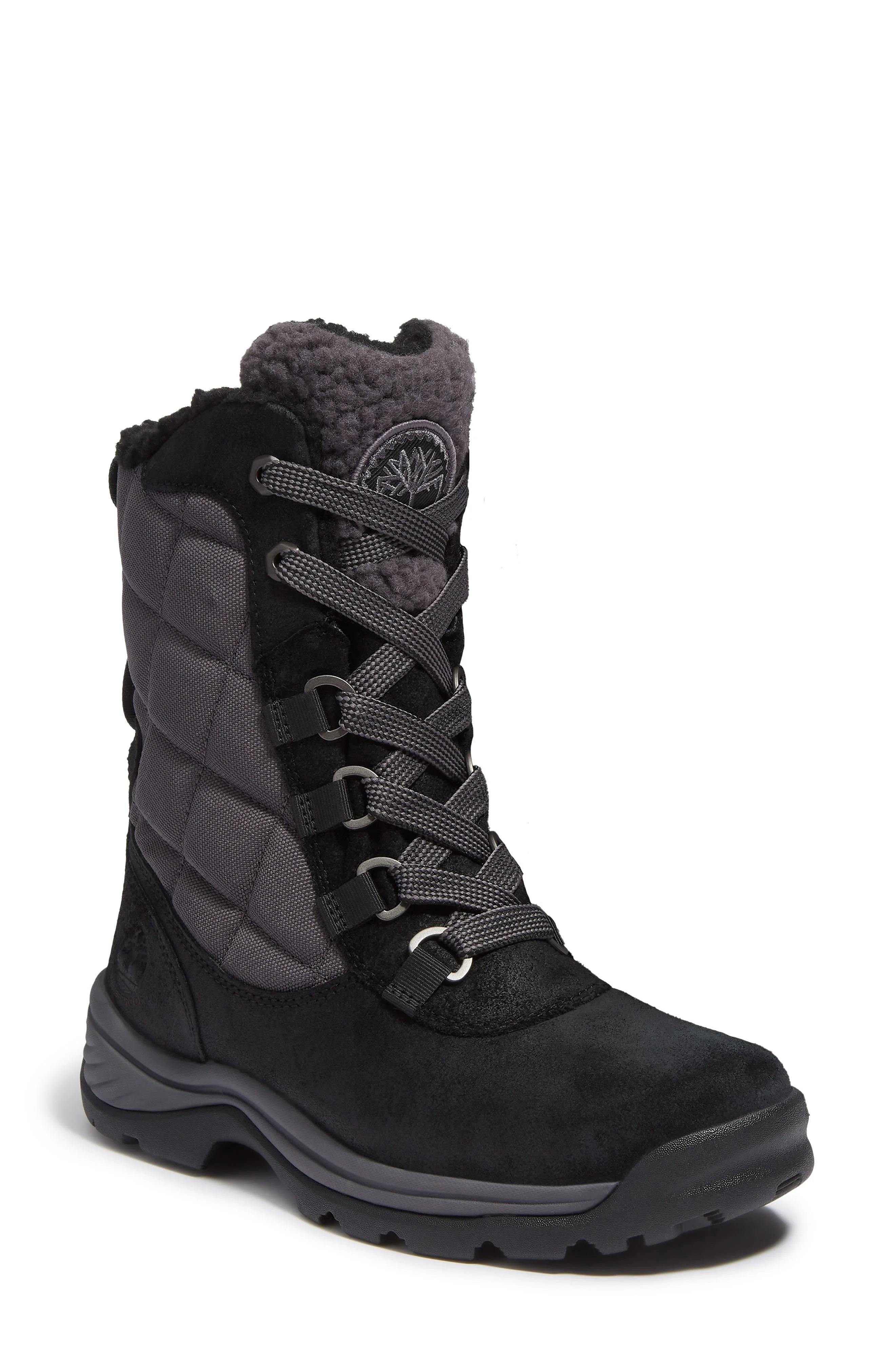 Timberland White Ledge Waterproof Snow Boot in Black Suede at Nordstrom - 1