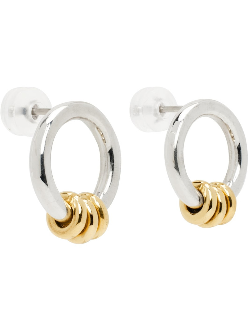 Spinelli Kilcollin Silver & Gold Sidra Sg Earrings outlook