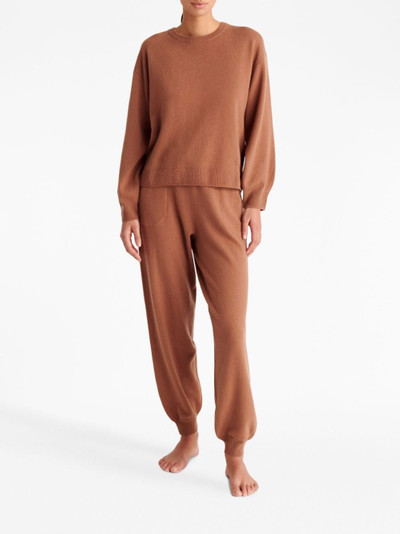 ERES knitted track pants outlook