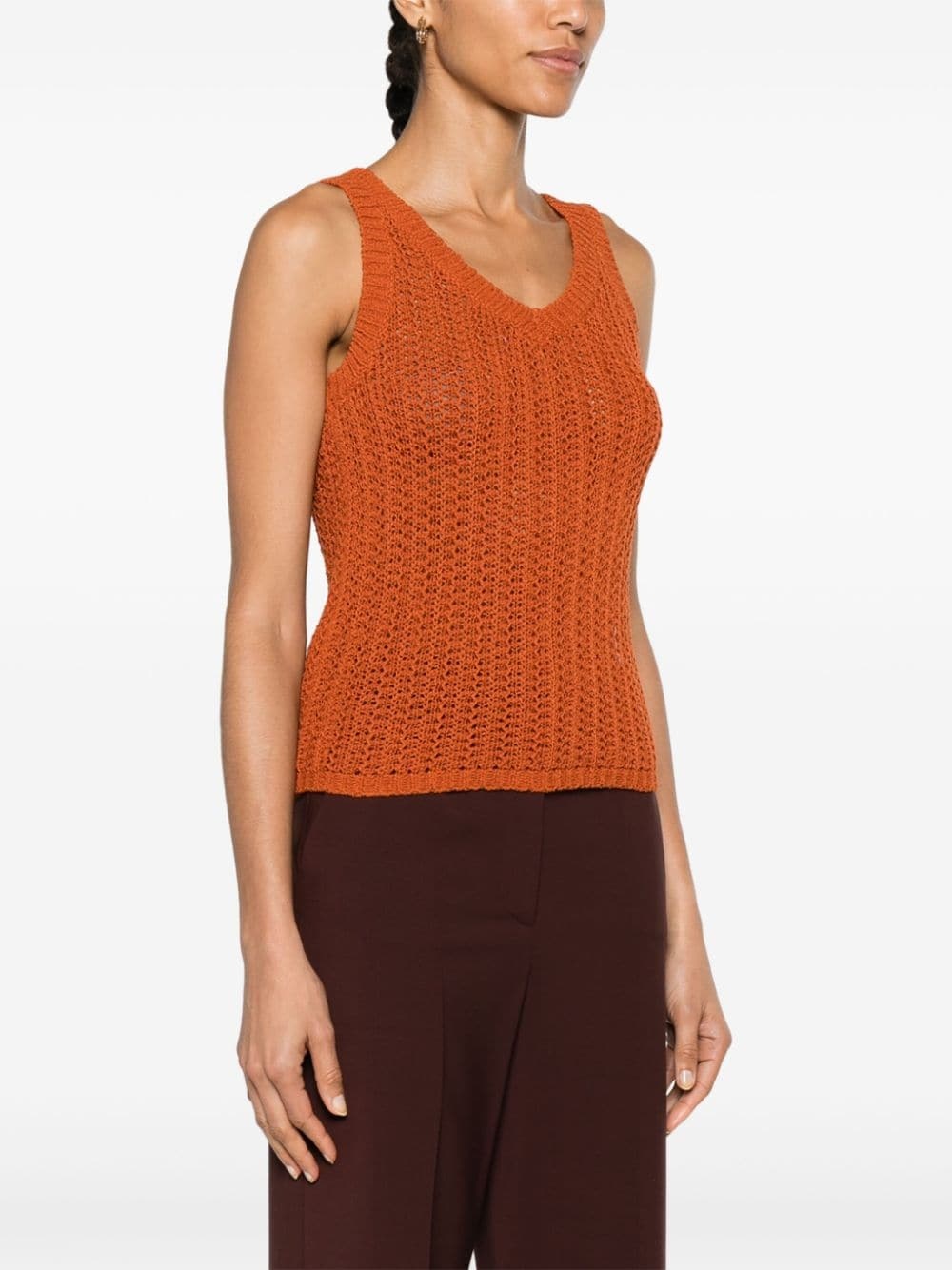 MAXMARA TOP  TNK LWNK SLVLS BLND - 3