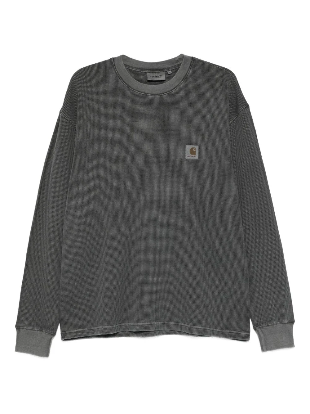 logo-patch long-sleeves T-shirt - 1