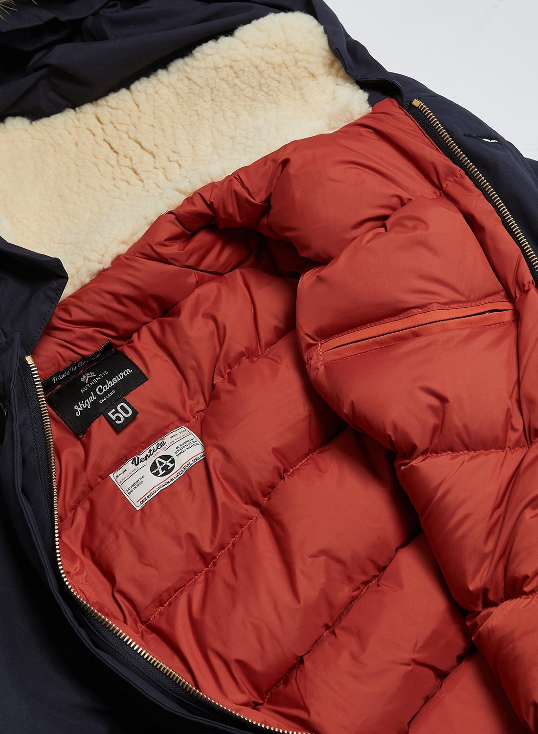 Everest Parka in Navy - 8