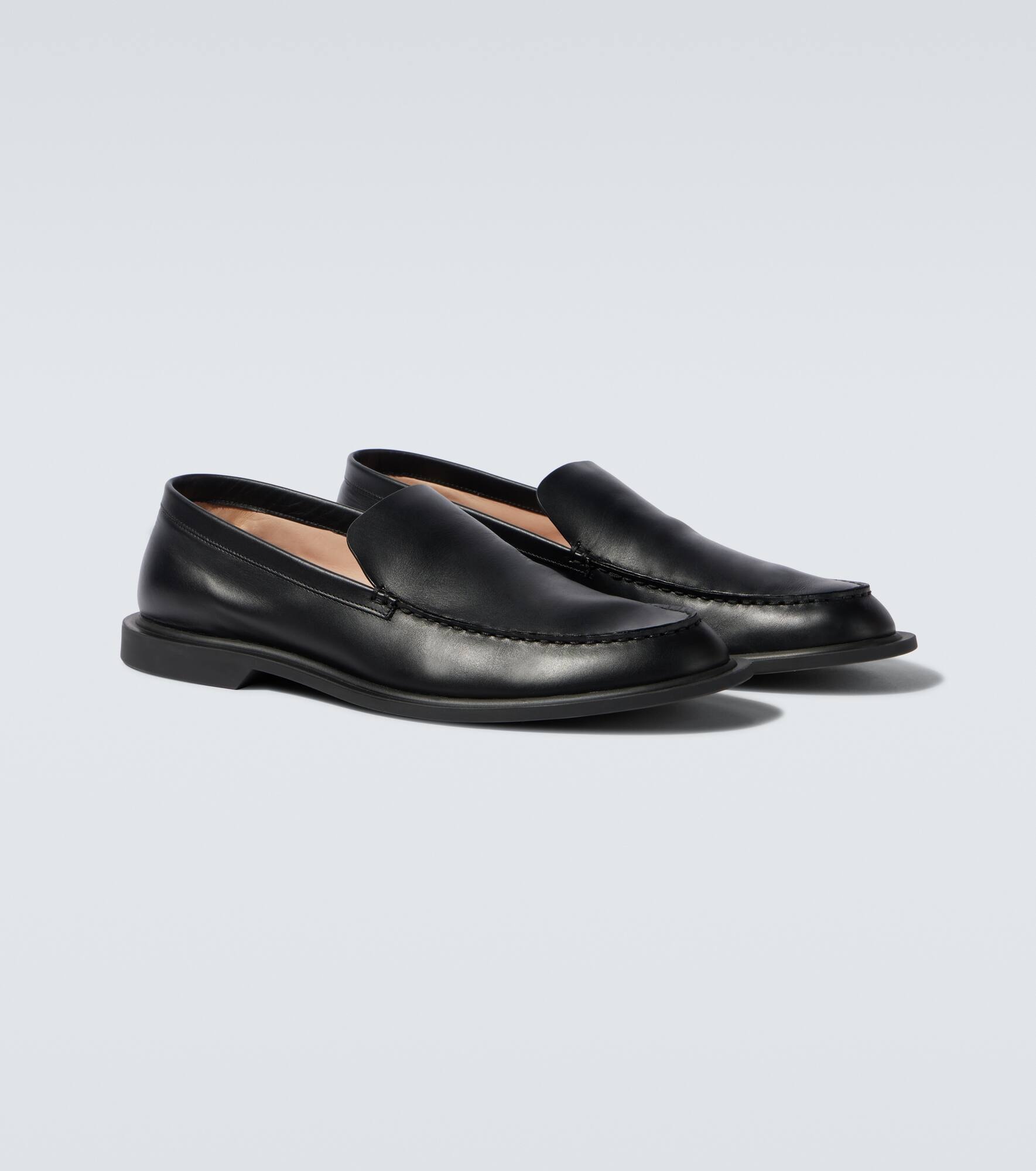 Nic leather loafers - 5