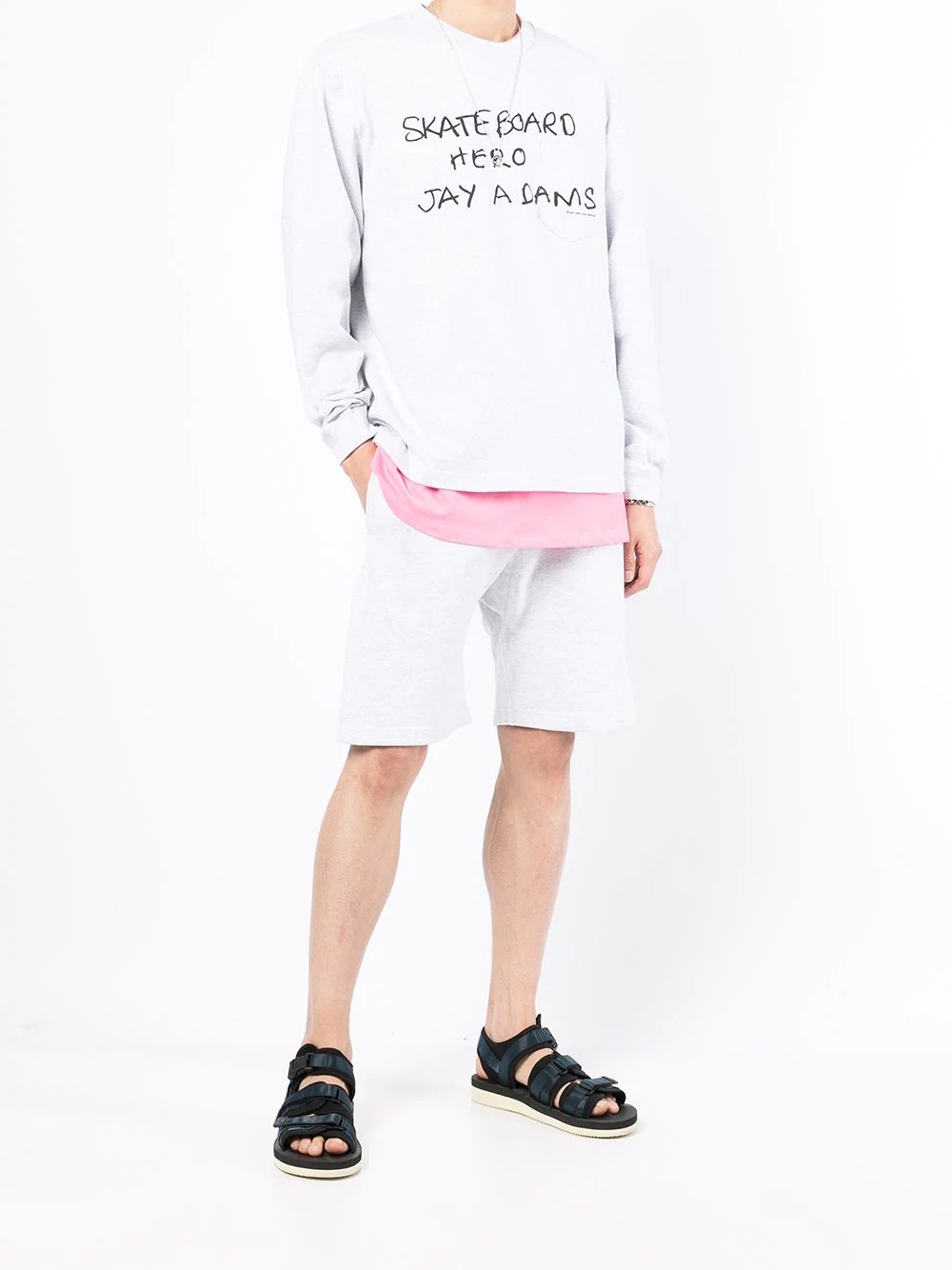 x Takahiromiyashita The Soloist x Mark Gonzales shorts - 2