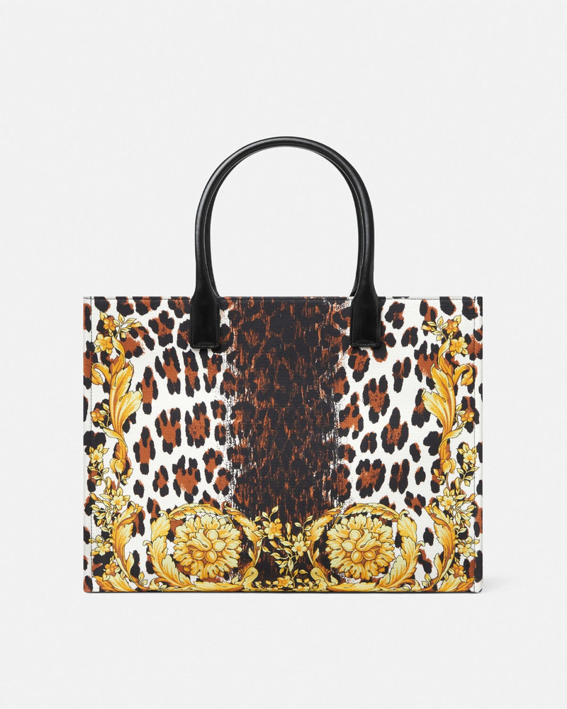 Wild Barocco Canvas Large Tote Bag 6