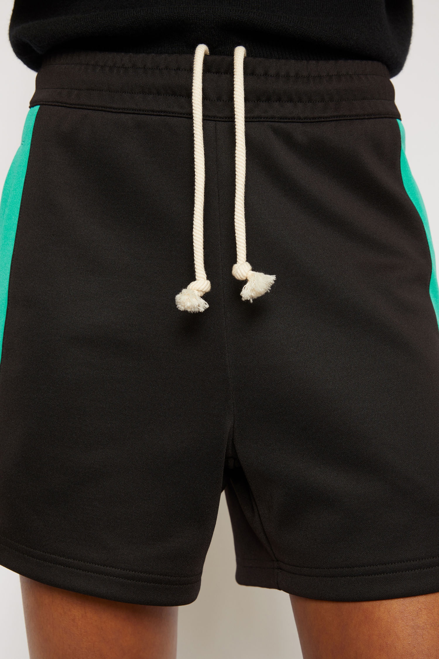 Side-stripe track shorts black - 6