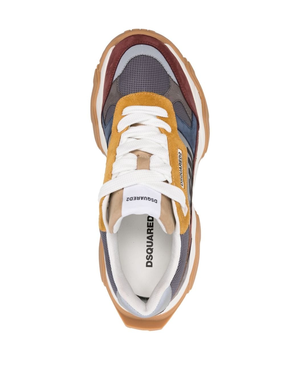 Wave lace-up sneakers - 4