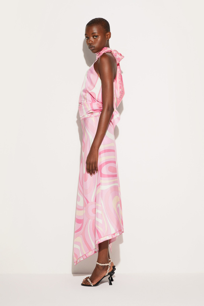MARMO PRINT ASYMMETRICAL SKIRT 3