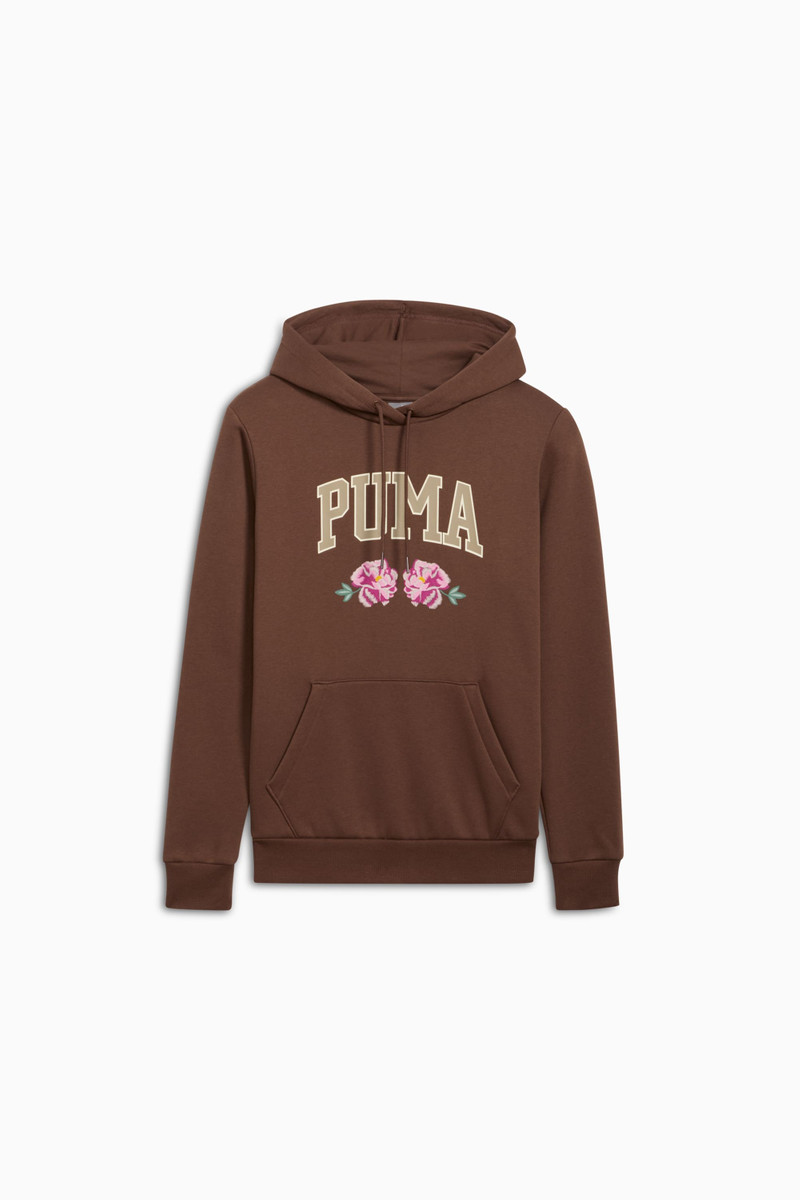 Faux Embroidered Floral Women's Hoodie 1