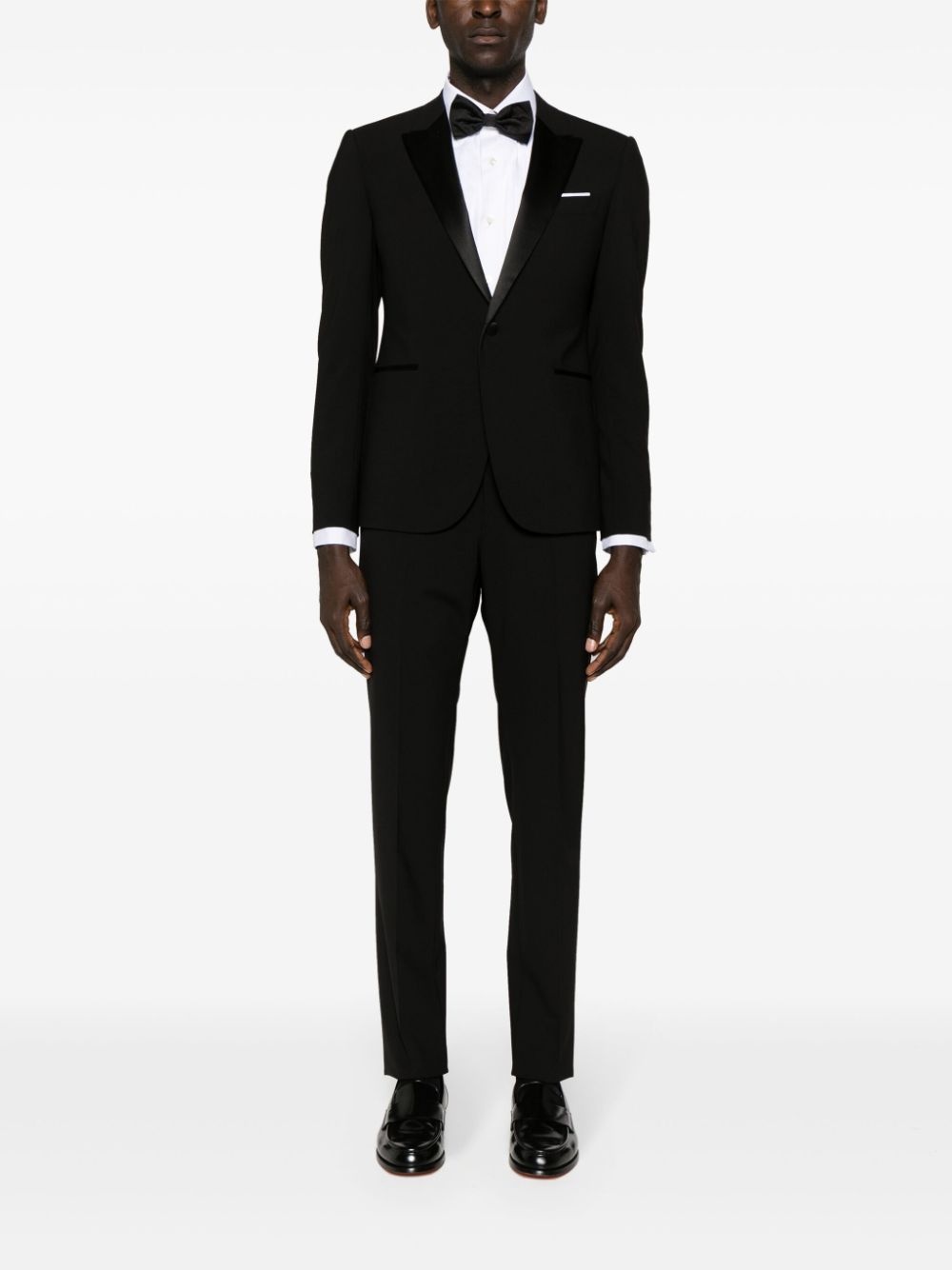 single-breasted tailored suit - 2