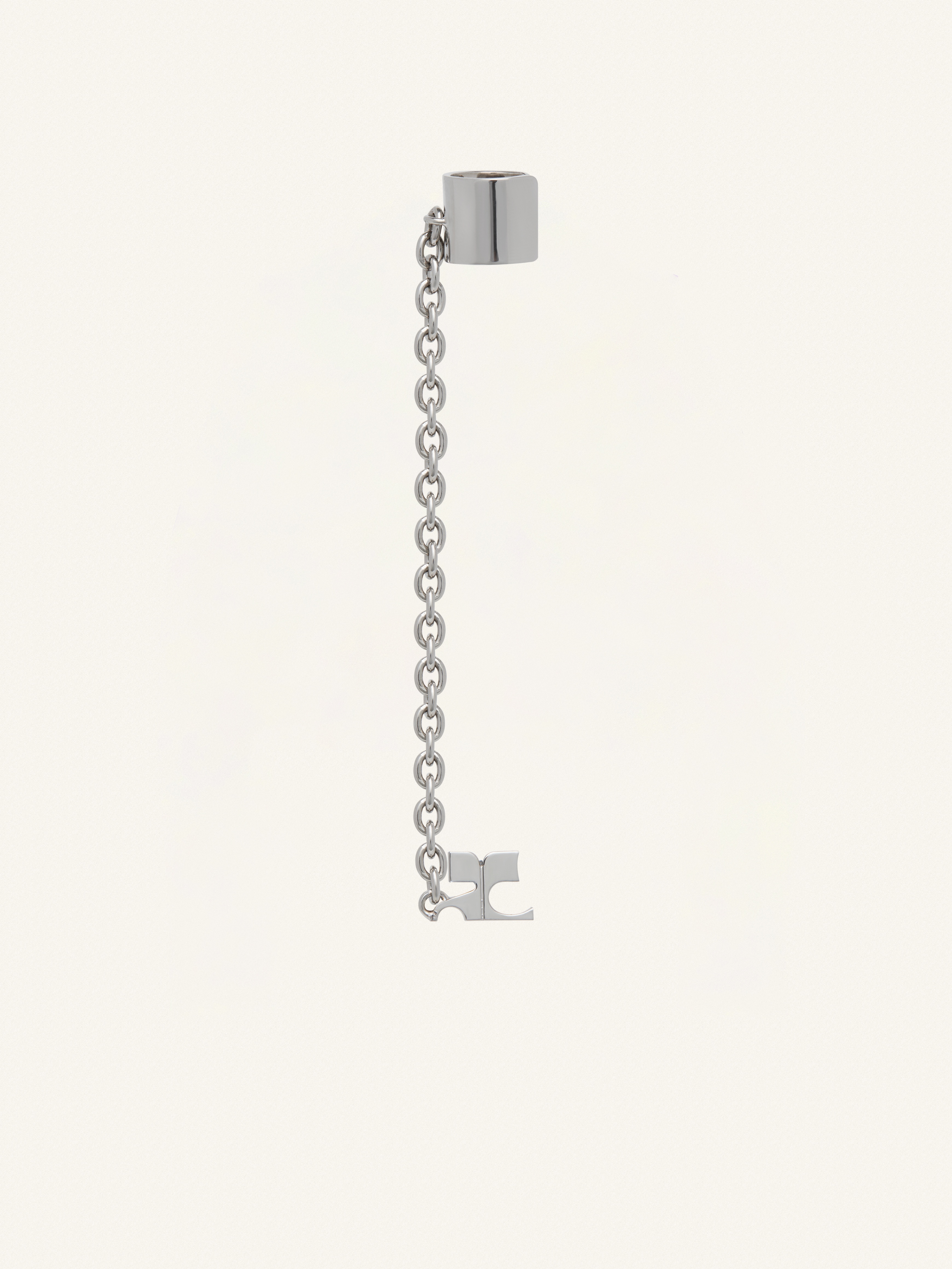 CHAIN SILVER EARCUFF - 2