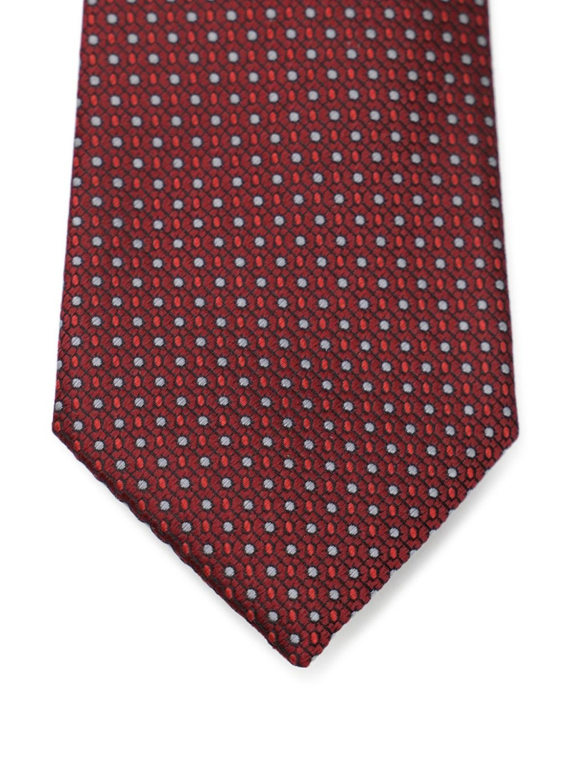Canali patterned wool tie outlook
