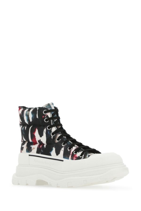 スニーカー alexander mcqueen Printed fabric Tread Slick sneakers Alexander McQueen - Tread Slick Sneakers In Printed Fabric