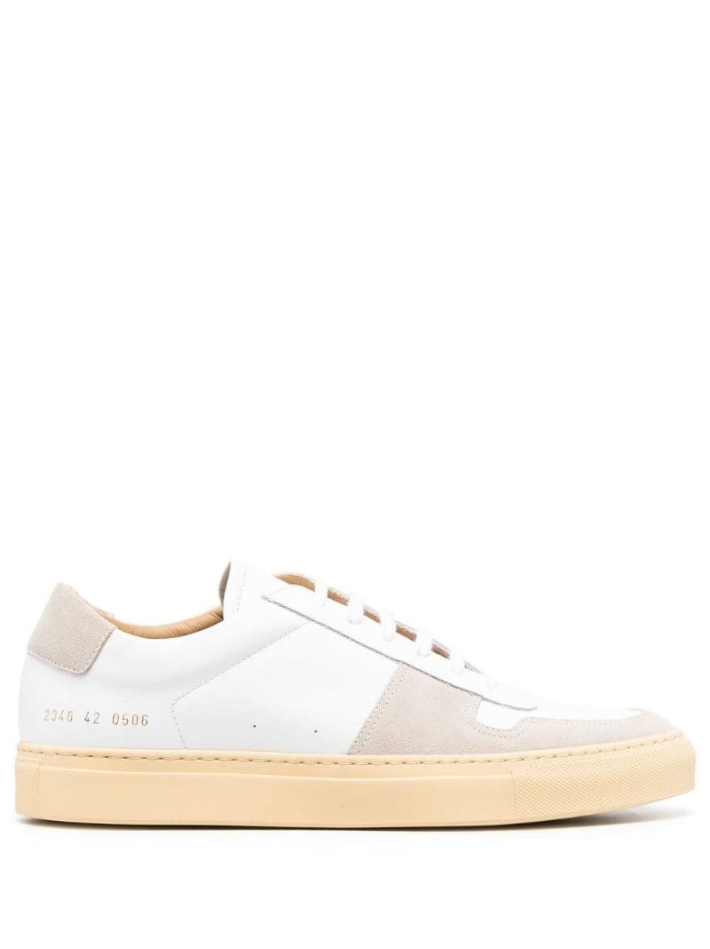 BBall low-top leather sneakers - 1