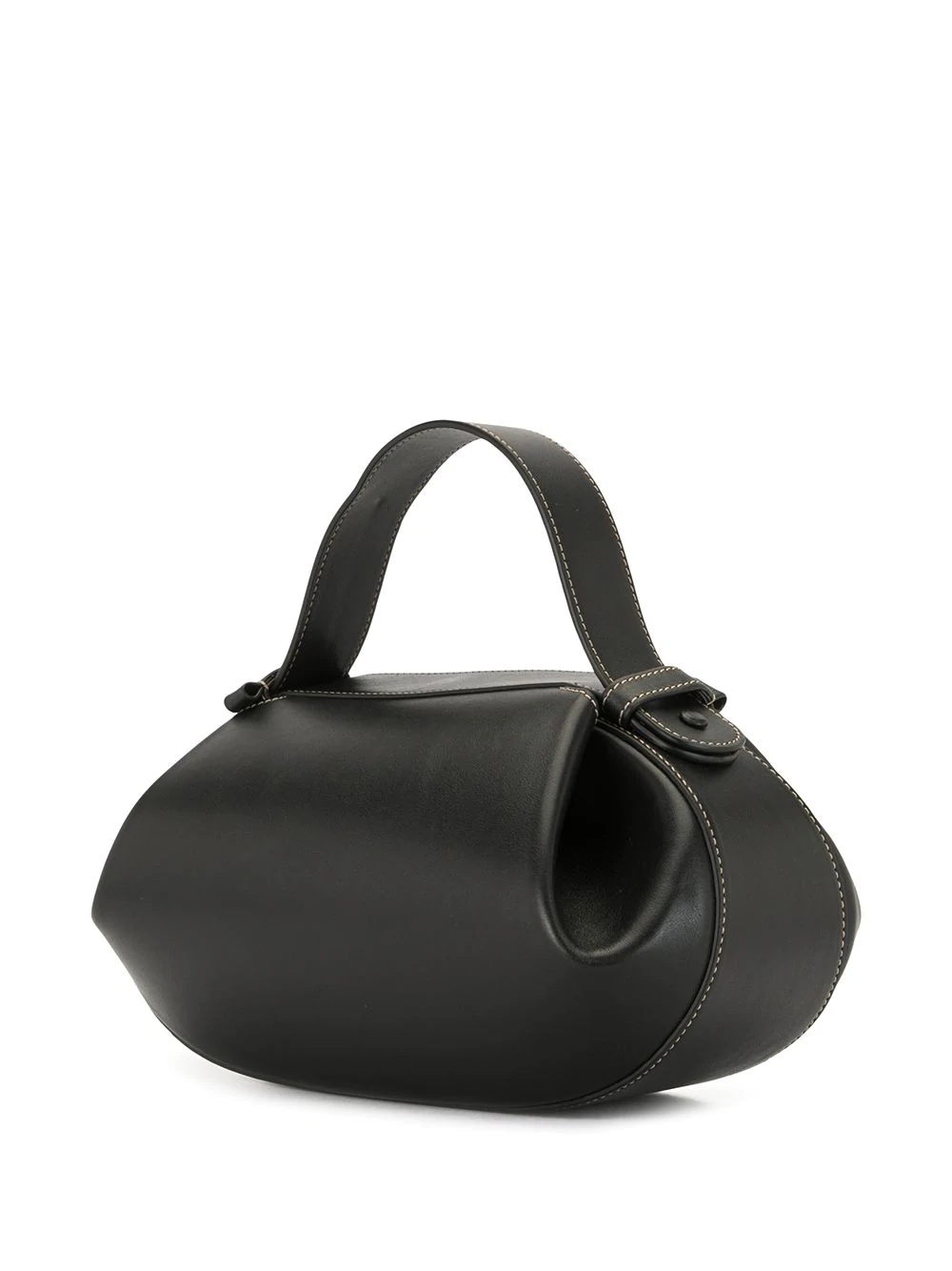 Loaf round leather shoulder bag - 3