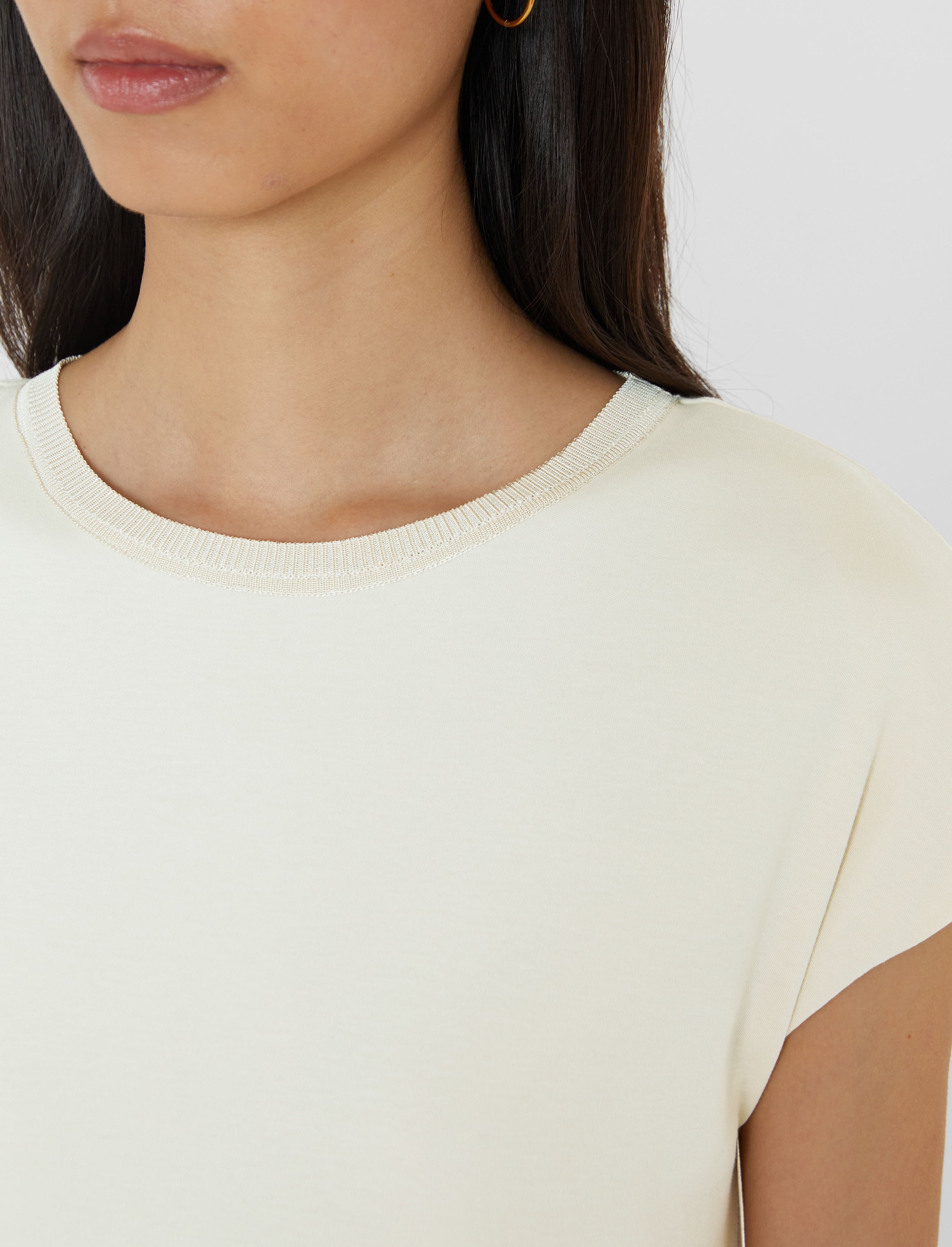 Cotton Poplin Jersey Dress - 4