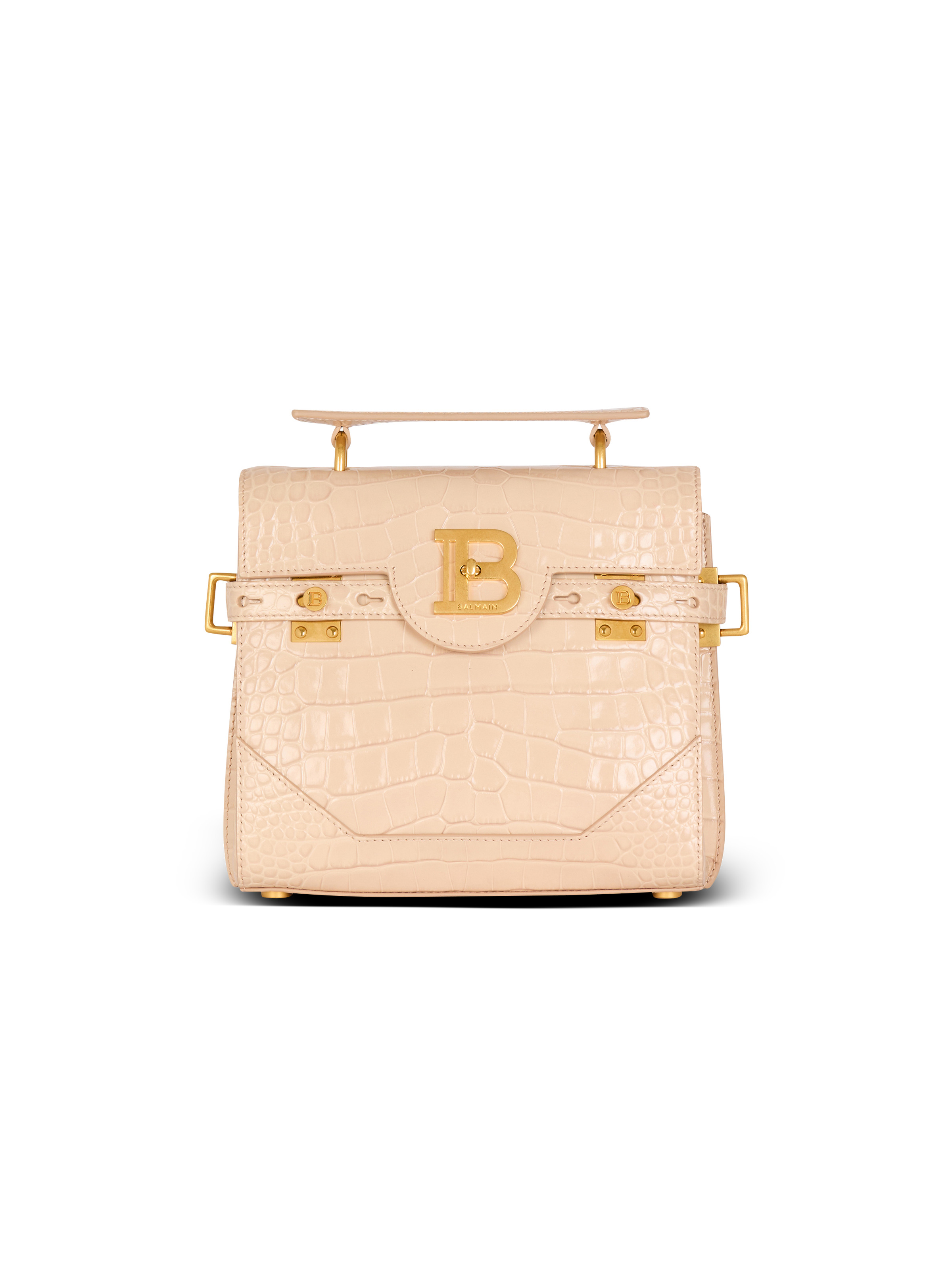 B-Buzz 23 bag in crocodile-embossed calfskin - 1