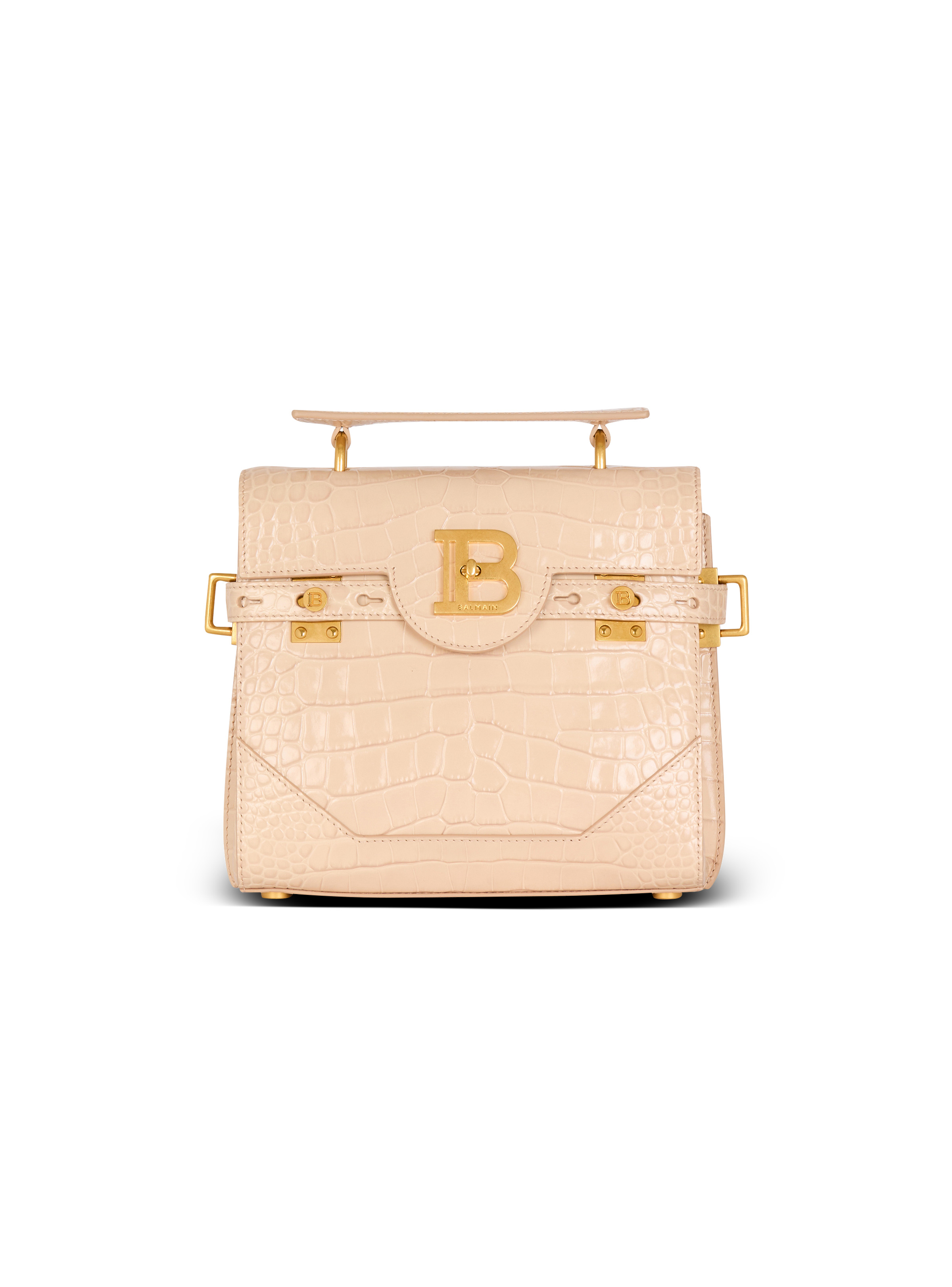 B-Buzz 23 bag in crocodile-embossed calfskin - 1