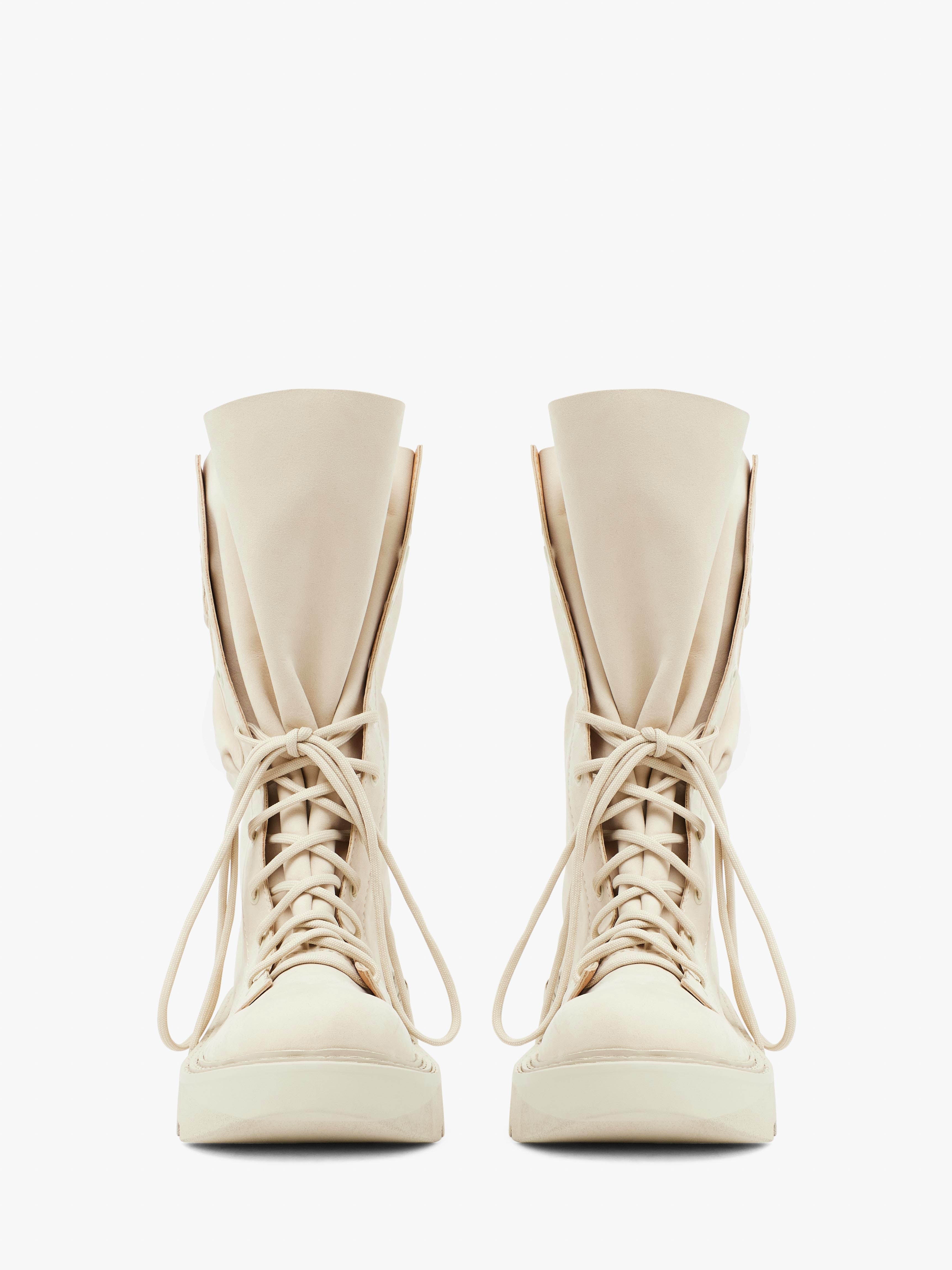 COMBAT LEATHER BOOTS - 4