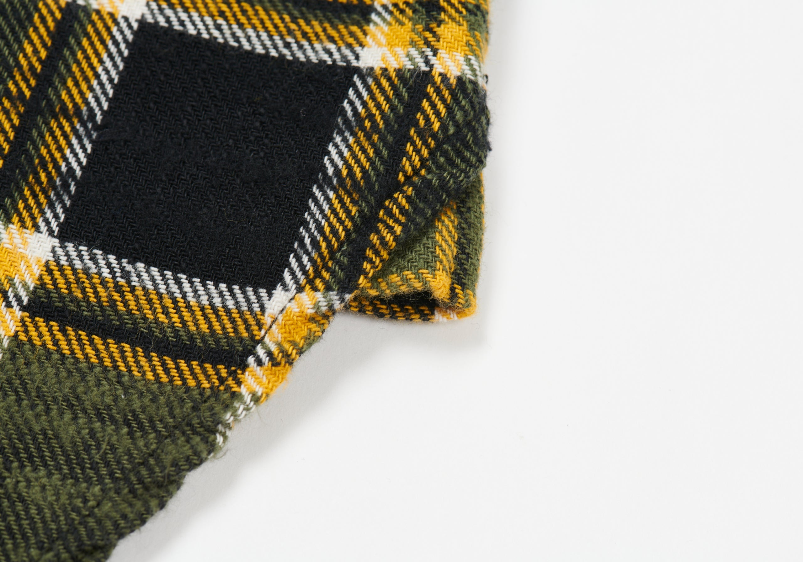 PALACE ENGINEERED GARMENTS PANEL CHECK WORK SHIRT OLIVE - 7