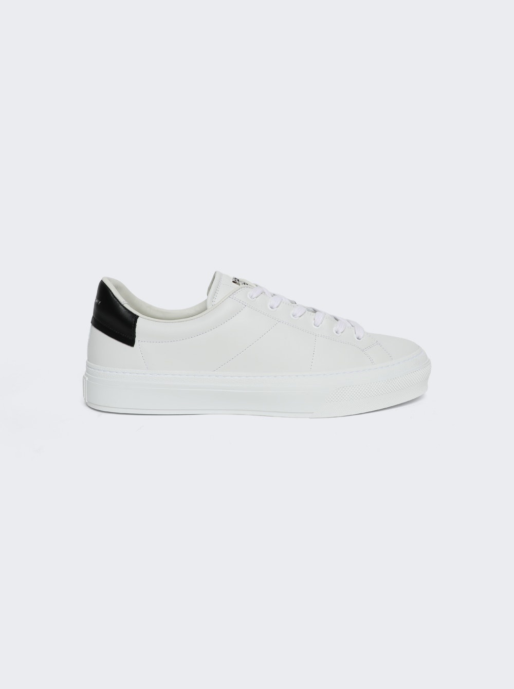 City Sport Lace-Up Sneaker White and Black - 1