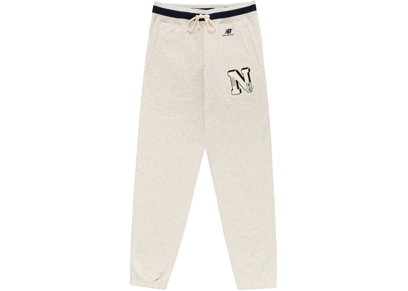 Aime Leon Dore x New Balance IFTB Sweatpants Oatmeal - 1