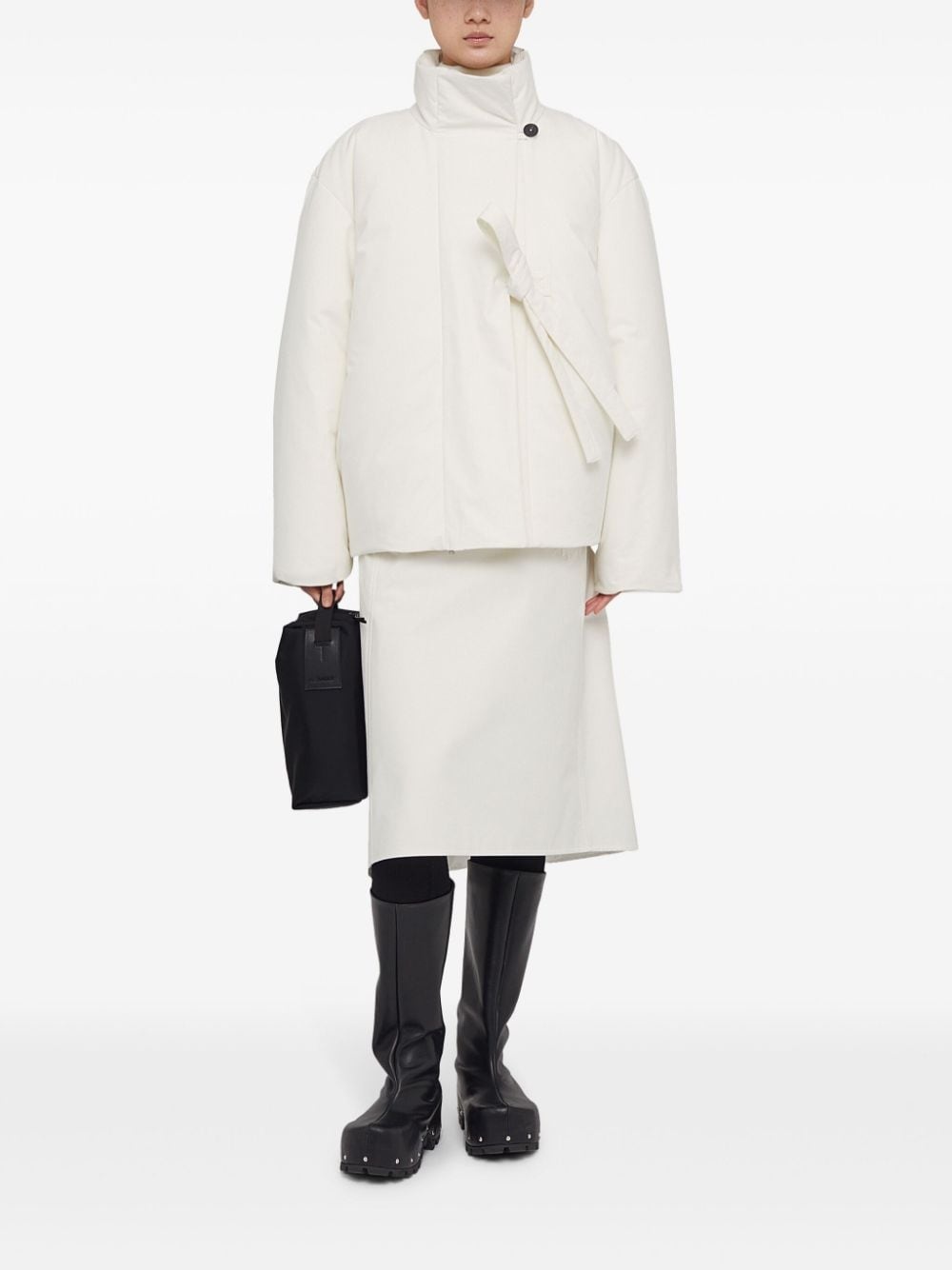 cotton down jacket - 2